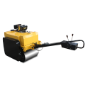 Professional walking behind double steel wheel road roller