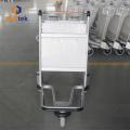 China Hot sale handbrake aluminum alloy airport luggage trolley Factory