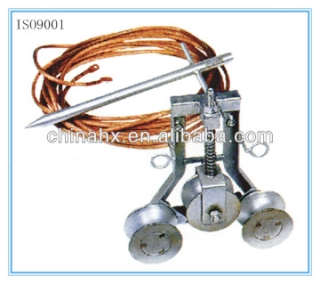 Grounding pulley