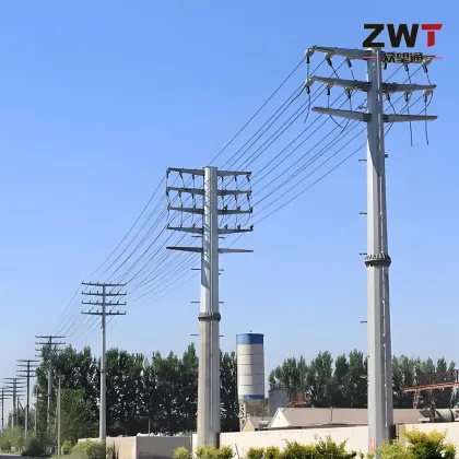 Reliable Steel Tubular Poles for Energy Projects