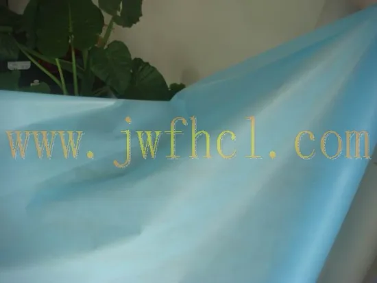 Waterproof nonwoven for dispossible bed sheet