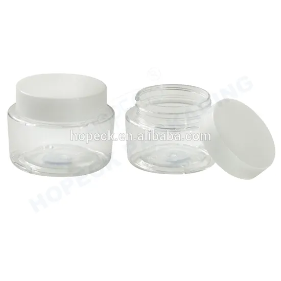 round shape PET jar 69ml