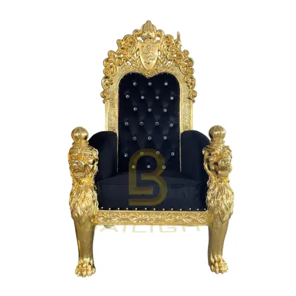 Royal Throne Chair for Wedding - Hotel Furniture
