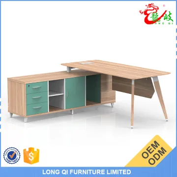 Factory direct sale modern office furniture executive table curved design director office table M1603