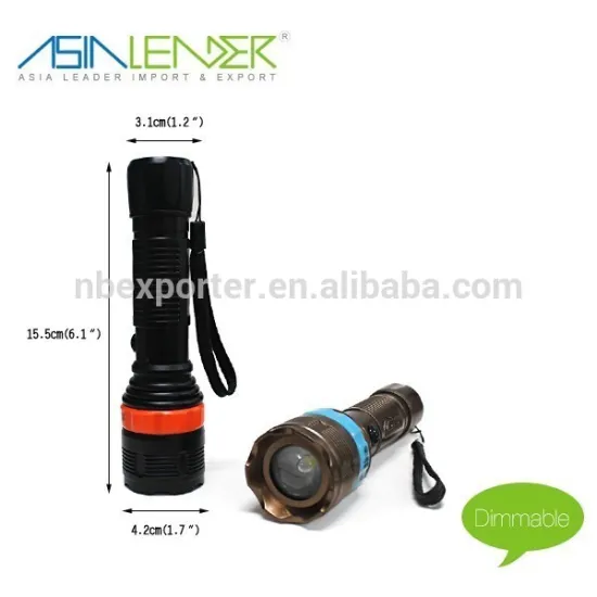 High Quality Super Bright Portable LED Flashlight