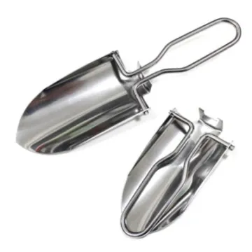 Mini Stainless Steel Folding Shovel Lightweight Garden Shovel for Camping