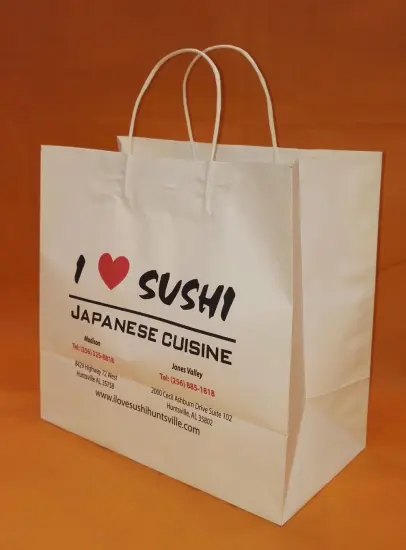 White Paper Bags Wholesale