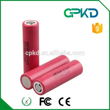 18650HE2 lithium rechargeable battery 2500mAh 3.7V lithium battery