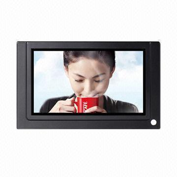 7-inch Advertising LCD Digital Media Player with Automatic Play and Time Switch