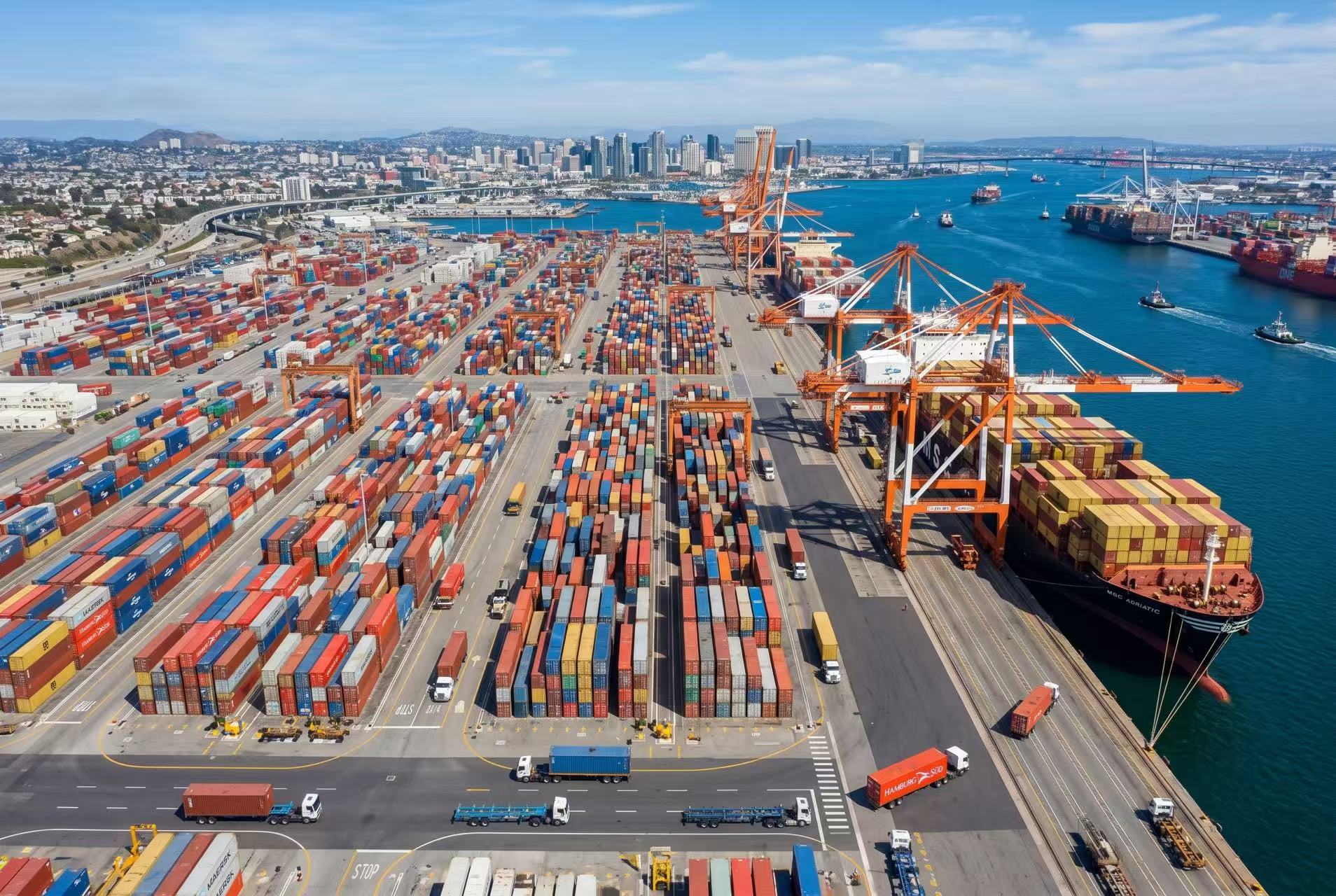 ANJIA Group international container terminal for wire mesh and fencing export from China