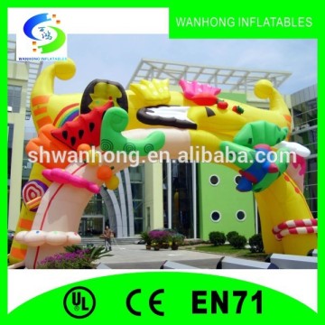 Beautiful design inflatable arch gate for event