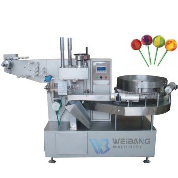 Hot Selling WB-120 Full Automatic Candy Lollipop Wrapper Packaging Machine