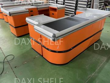 Automatic supermarket cash register cashier machine