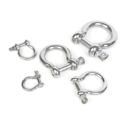 Stainless steel shackle bow shackle
