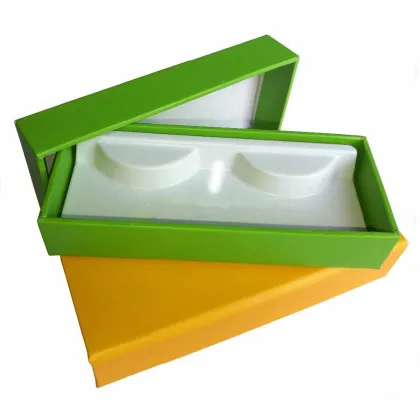 Custom Lid And Base Style False Eyelash Boxes