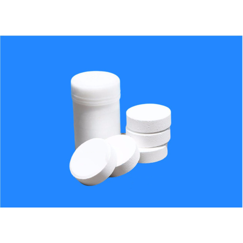 แท็บเล็ตกรด Trichloroisocyanuric สำหรับการฆ่าเชื้อโรคพื้นผิว