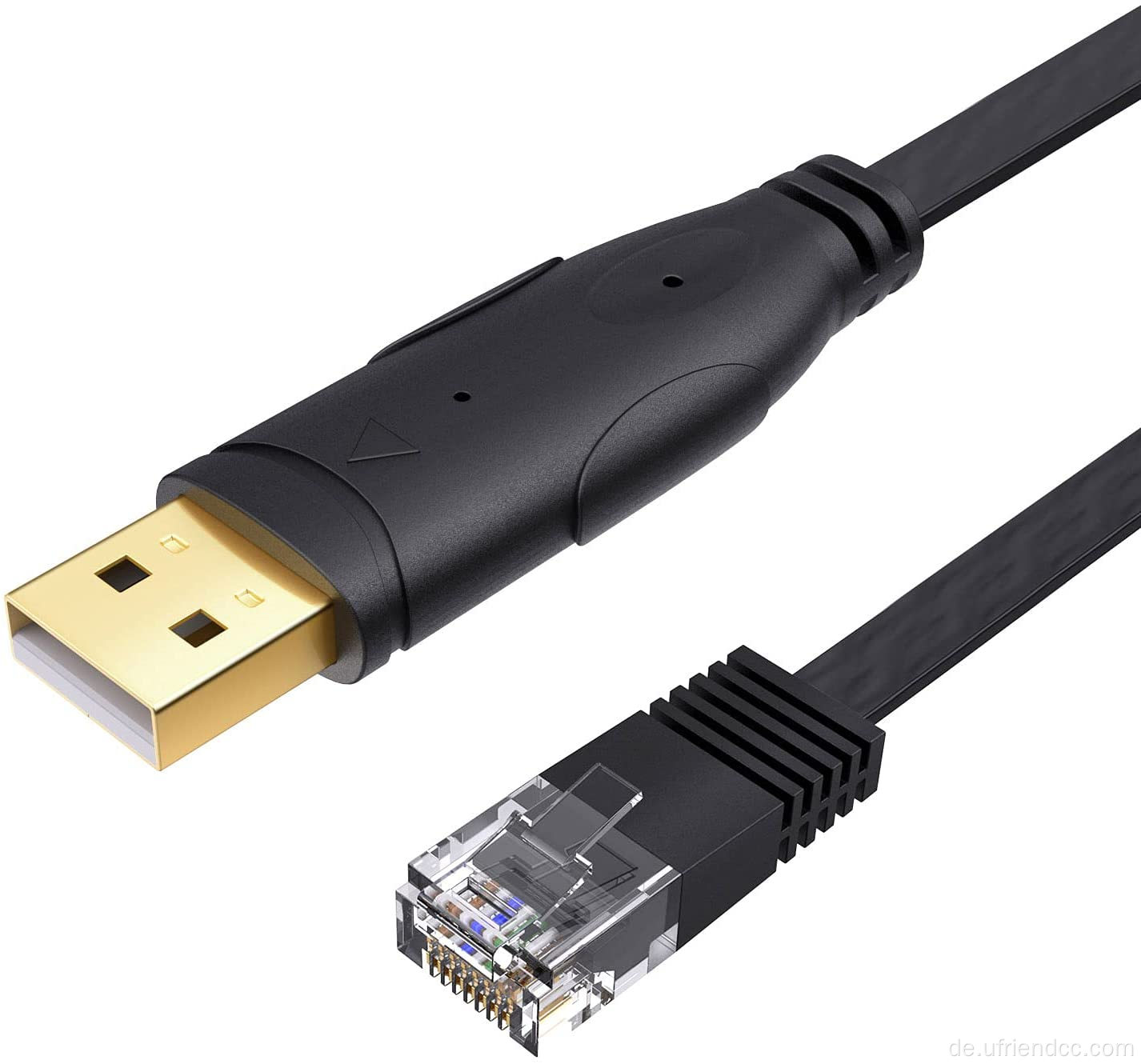 Ethernet zu Konsolenrollover RS232 an RJ45 -Kabel