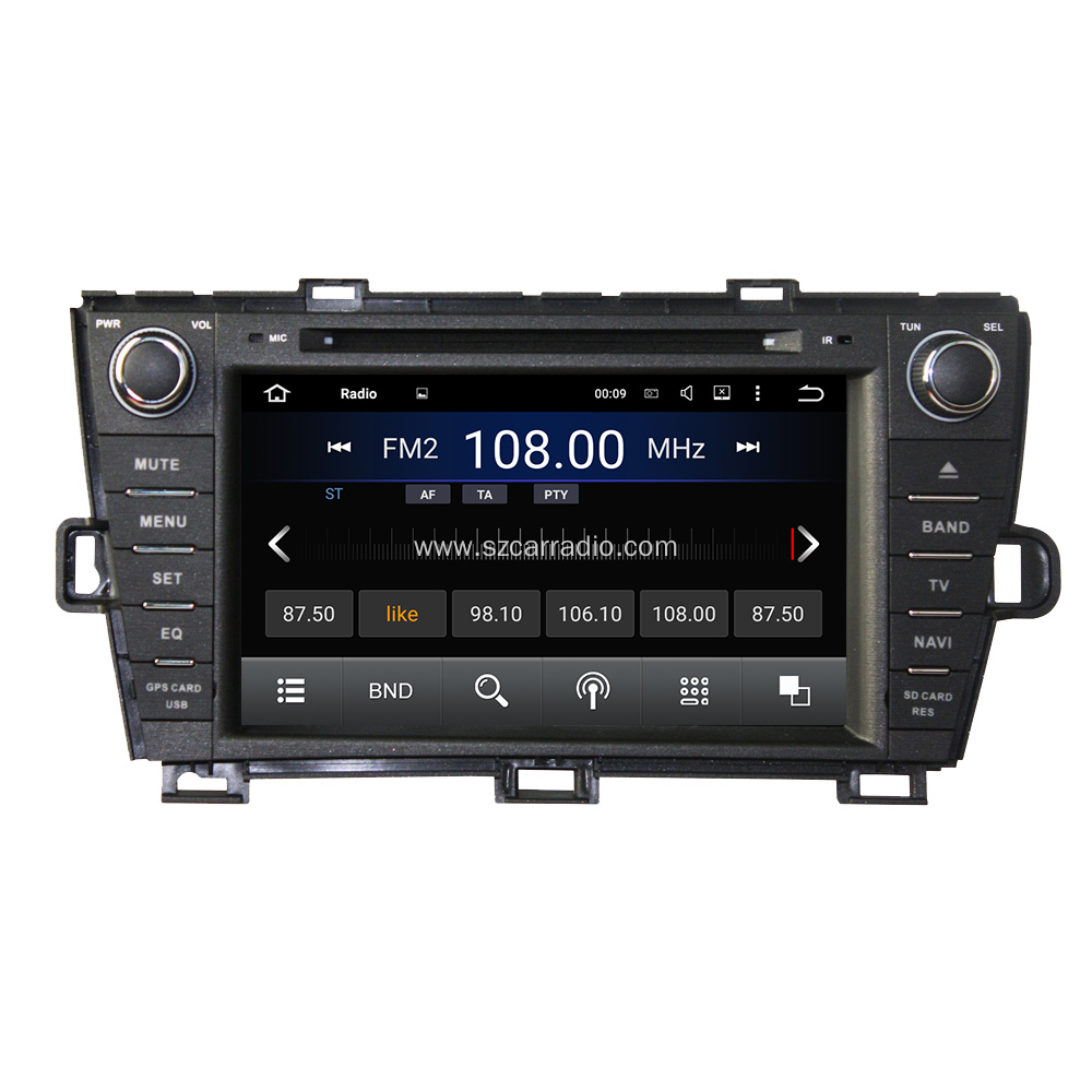 car radio for PRIUS 2009-2013 right driving