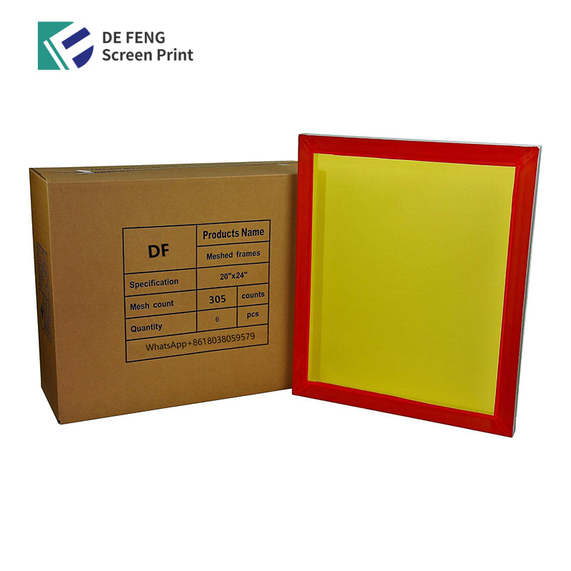 20*24in Industrial Grade 305 Mesh Aluminum Screen Printing Frames