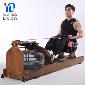 YG-R002 Wood Rowing Machine - Cheap Price Fitness Rower for Gym