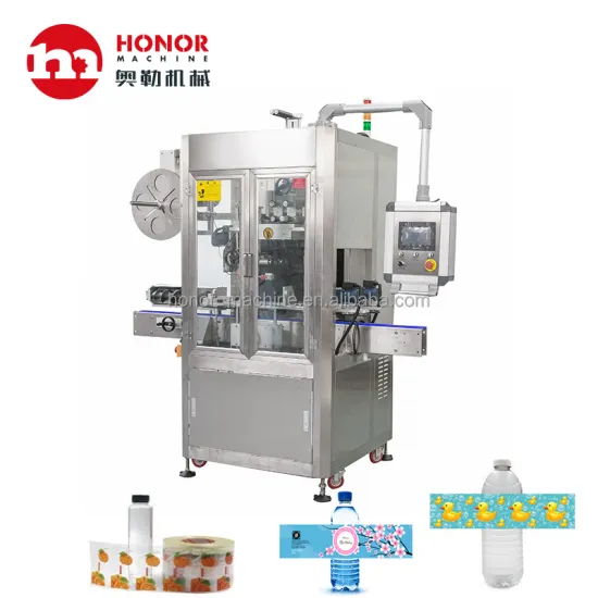 Fully Automatic PVC PET Labeling Machine with Steam Generator and Shrink Tunnel