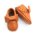 leather moccasins Wholesales Leather Baby Girl Shoes Moccasins Manufactory