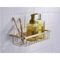 Polished Gold Wall Mounted Shower Organizer