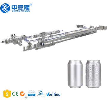 Aluminium Can Production Line for Carbonated Beverages: Beer Can Filling Machine