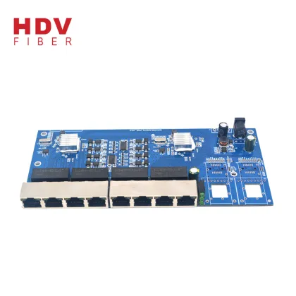 8 POE Power Supply Network Ports + 1 Optical Port POE Switch