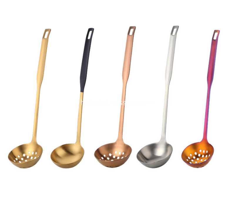 304 stainless steel high quality color steel spoon