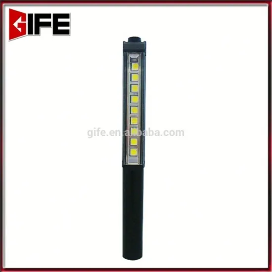 Aluminum Super Bright 9 Led Pen Light with 9 SMD LED for Worker