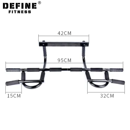 Indoor Door Fitness: Multi-Function Pull-Up Trainer with Wall Single Parallel Bar and Door Frame Combination