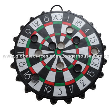 Magnetic Crown Cap Dart Game Part, Various Printings are Available