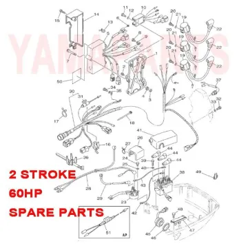 WASHER PLATE FOR YAMAHA SEATAN 2 STROKE 60HP OUTBOARD ENGINE SPARE PARTS