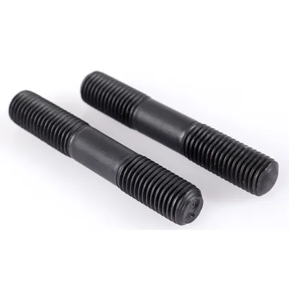 Carbon steel double ended bolt screw threaded studs