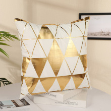 Gold Stamping Cushion Cover High Grade Household Gold Stamping Cushion Cover Supplier