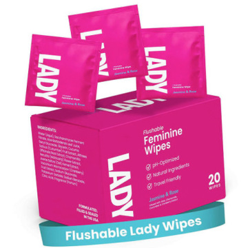 مناديل أنثوية للعناية الشخصية اليومية بتوازن درجة الحموضة