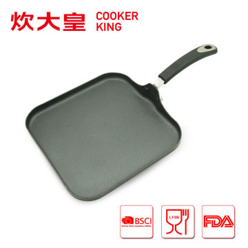 2015 Aluminum non-stick square fry pan CKLA2828