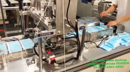 Automatic Mask Earloop Welding Machine