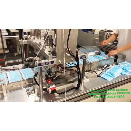 Machine de soudage automatique de masque Earloop