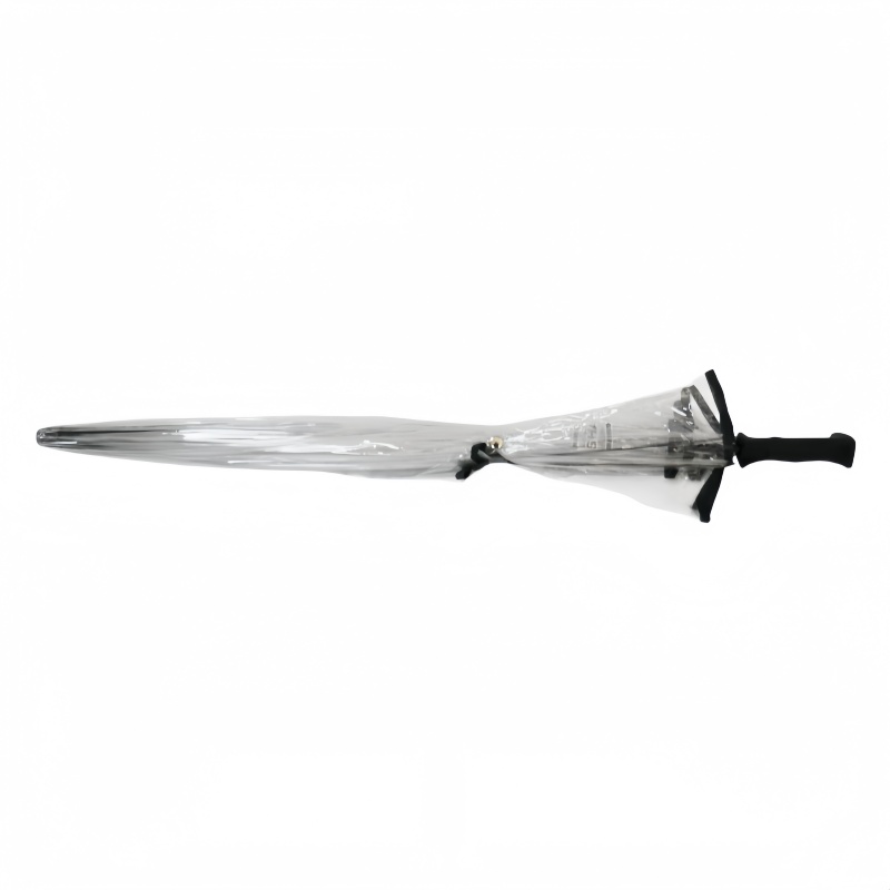 Compact transparent umbrella easy to carry