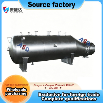 Industrial Pressure Vessel With Heat Exchanger