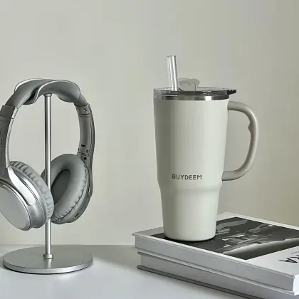 Gigantic Stainless Steel Straw Cup