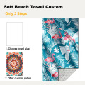 Absorbent Quick-dry Sand Free Microfiber Beach Towel