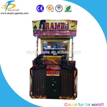 Attractive shooting game machine for sale-55 inch Rambo for game center or amusement park