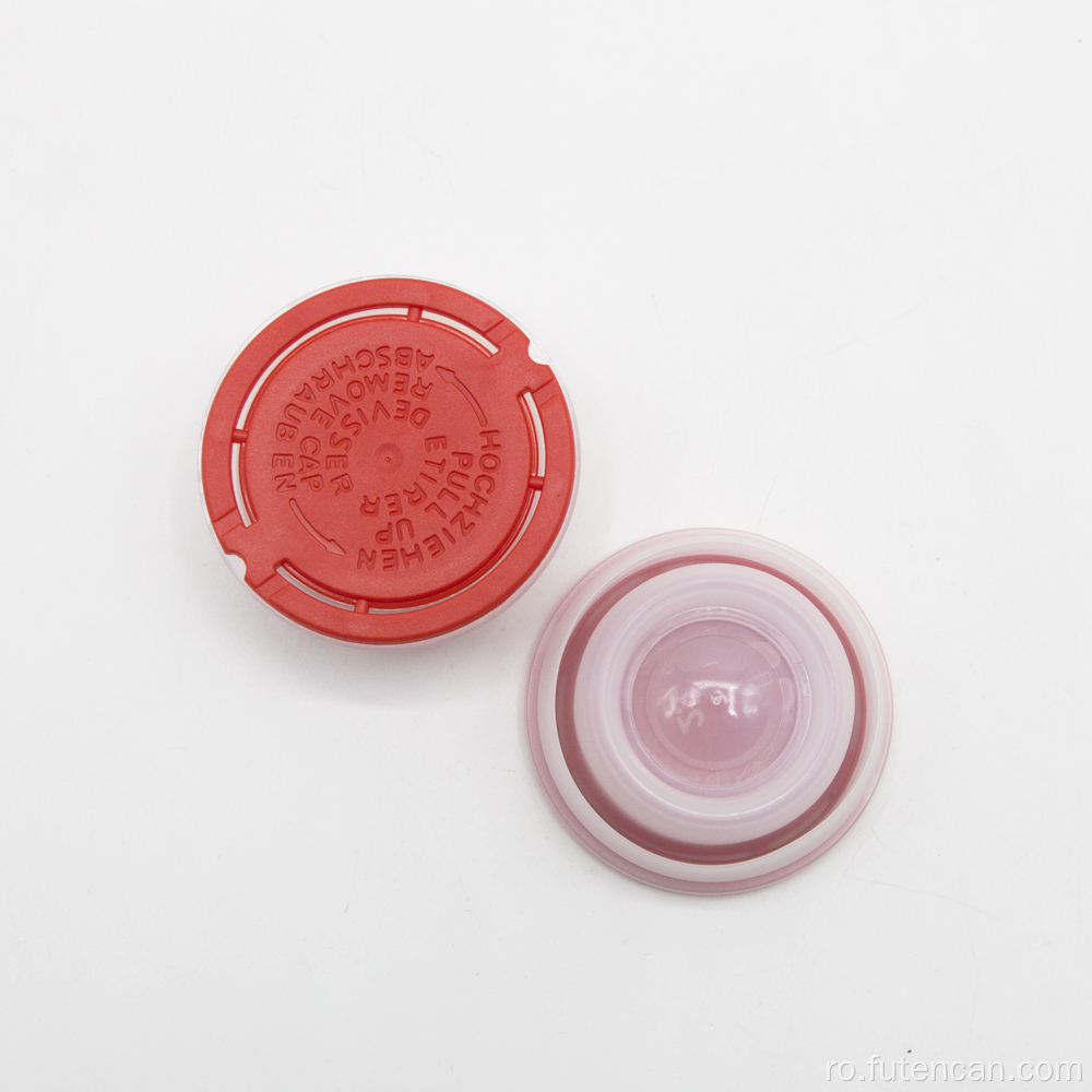 Capac flexibil din plastic