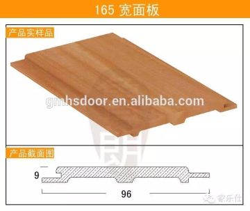 wood plastic composite panel , wall board