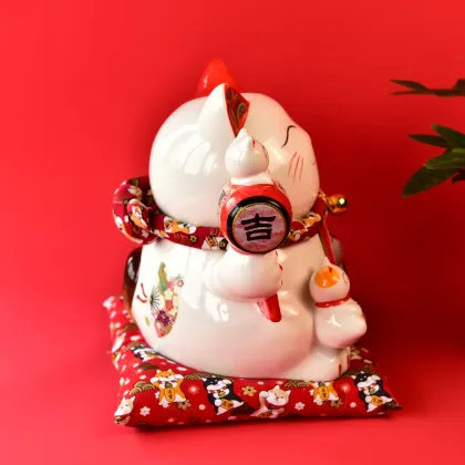 Best Quality Japanese Lucky Cat Fortune Maneki Neko Waving Cat - Factory Hot Sale