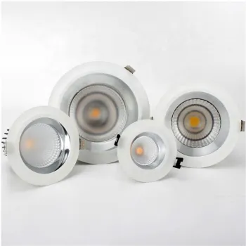 Hot Sale Glare-Free COB 40W LED Downlight 4000K-6400K