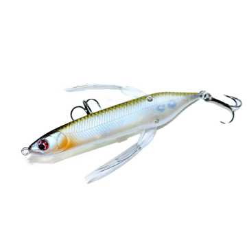 AOCLU Topwater Fishing Lures: Floating Wobbler Popper for Freshwater Bass and Trout